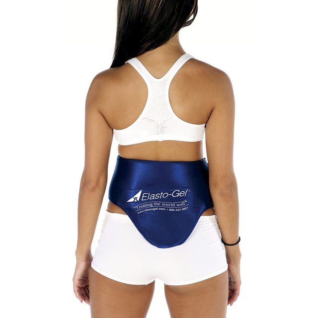 YOUNGFIT Elasto-Gel Lumbar Wrap, Small/Medium (Waist 24"-36")
