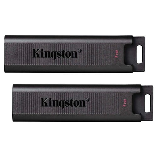 der ovre flod Indien Kingston DataTraveler Max 1TB USB-C Flash Drive, USB 3.2 Gen 2, DTMAX/1TB  (2-Pack) - Walmart.com