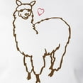 thumbnail image 3 of CafePress - Cute Alpaca - Women's Long Sleeve Relaxed Fit Cotton Light Pajama Set, 3 of 3
