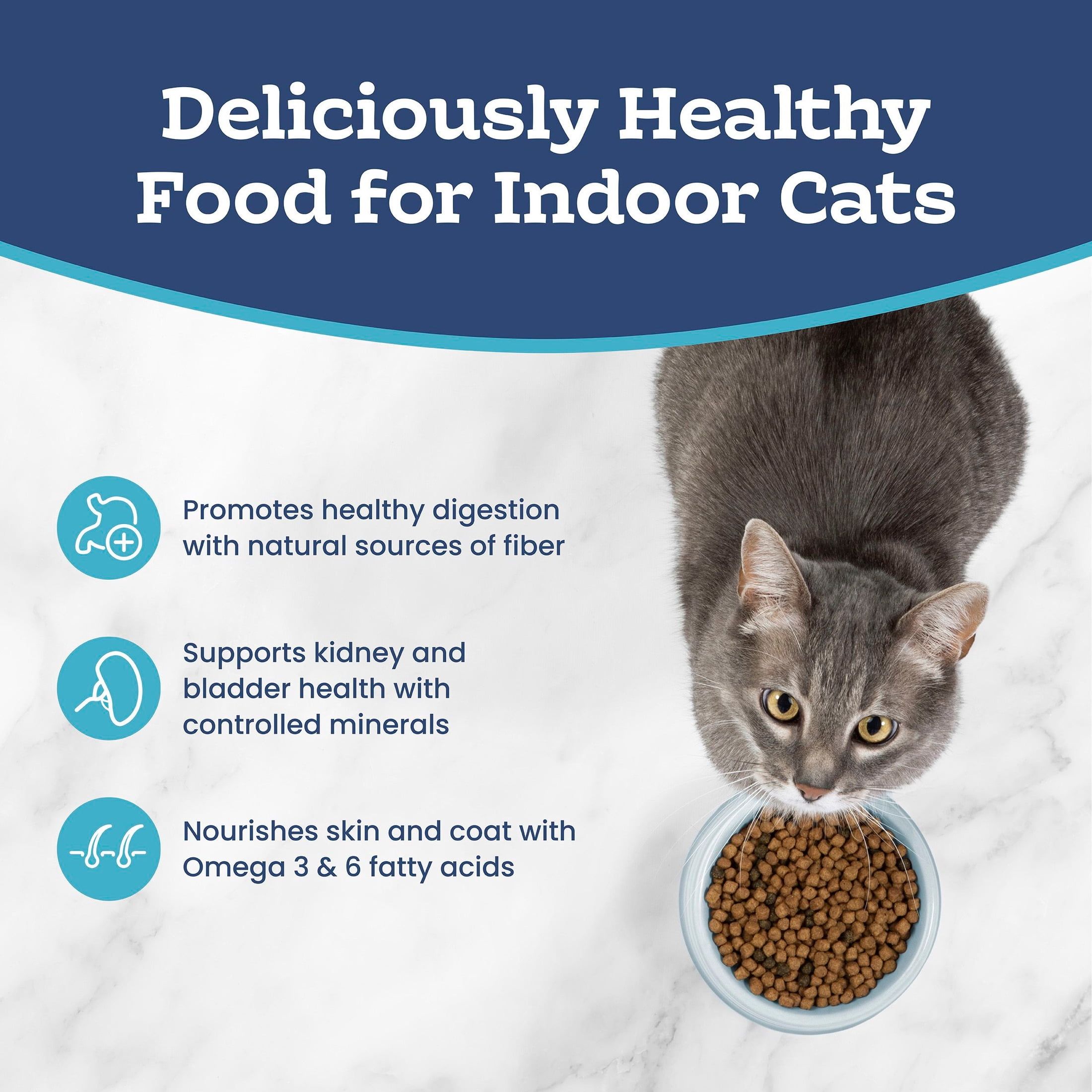 Blue Buffalo Tastefuls Adult Sensitive Stomach Dry Cat Food, Chicken & Brown Rice 10lb Bag