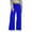 01# Royal Blue, variant on Women's Soft Extra Wide Leg Pants with Pockets Drawstring High Waist Pull-On Casual Sweatpants Baggy Comfy Athletic Joggers Khaki S