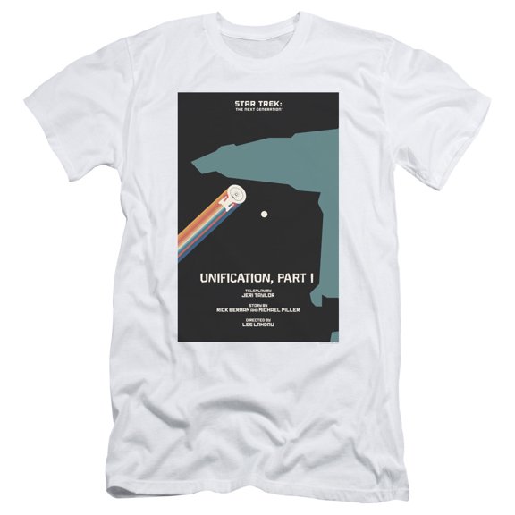 Star Trek Tng Season 5 Episode 7 Adult 30/1 T-Shirt White