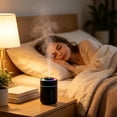 thumbnail image 6 of FastXmas Portable Mini Humidifier USB Desktop Cool Mist Humidifier With Changing Night Light Large Mist Volume Quiet & Small Humidifier For Car Home Office Bedroom, 6 of 8