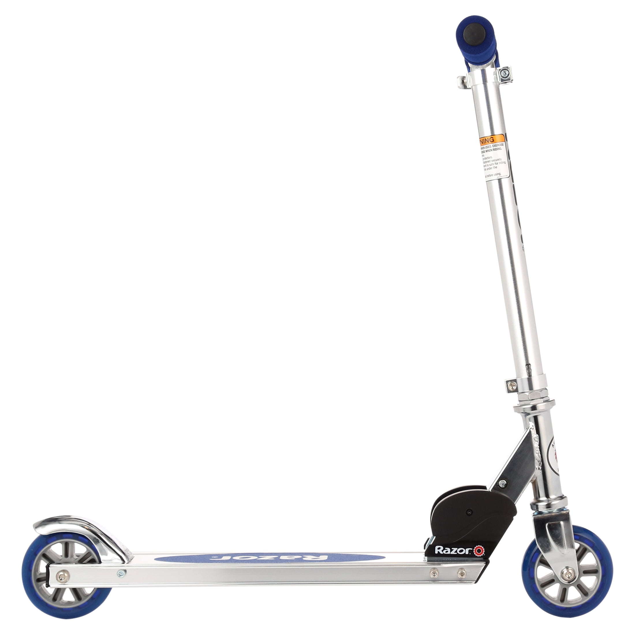 Razor A Kick Scooter for Kids - Blue, Lightweight, Foldable, Aluminum Frame, for Child Ages 5+