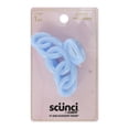 thumbnail image 2 of (4 pack) Scunci Chain-Link Claw Hair Clip – 1 Count, Trendy Chain Design for Women’s Hair Styling (Color May Vary: Pink, Blue, or Tortoiseshell), 2 of 5