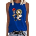 thumbnail image 2 of Aloohaidyvio Tank Tops for Women,Womens Plus Size Baseball Print Tank Tops,Summer Sleeveless Camisole Shirts ,Basic Casual Workout Tees, 2 of 4