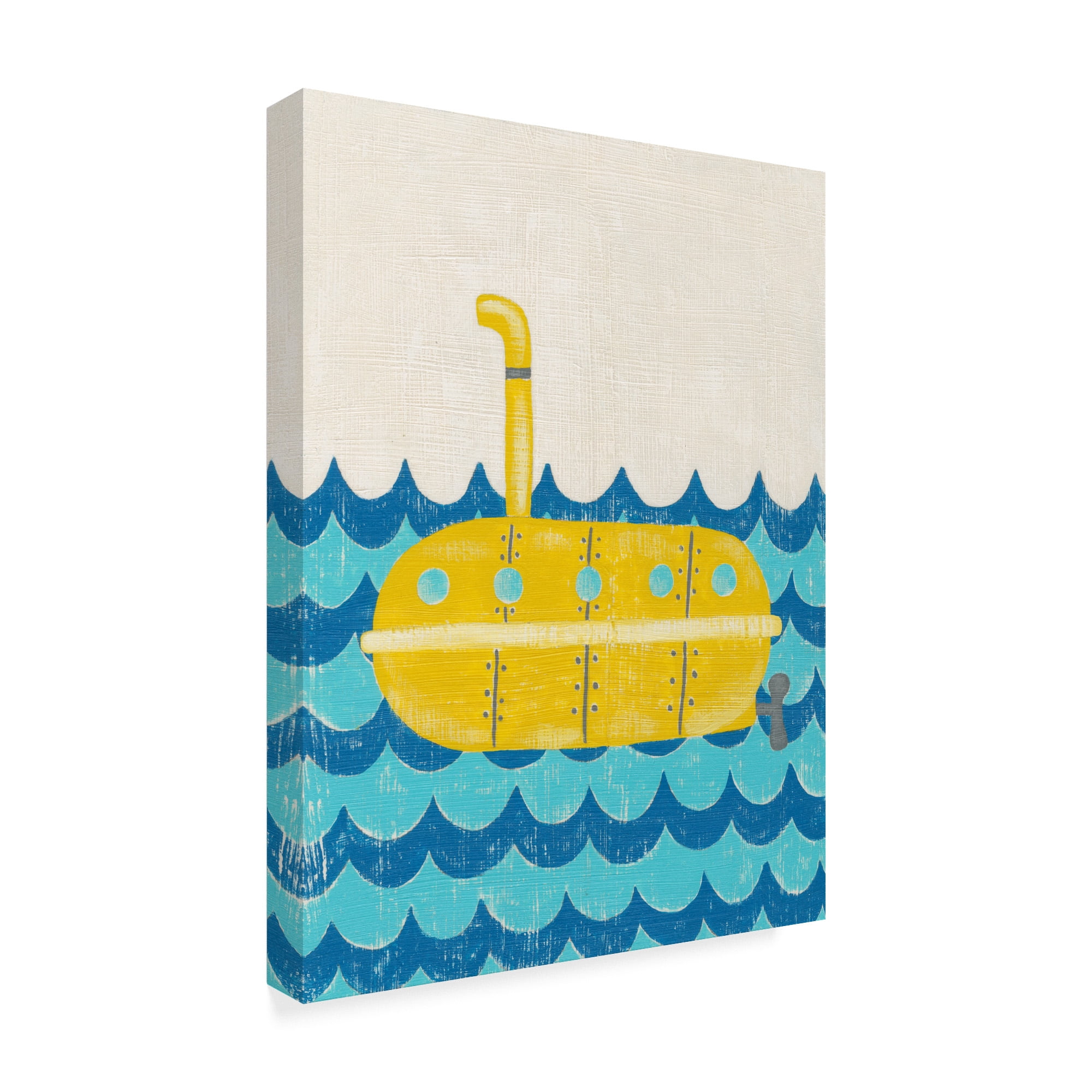 Trademark Fine Art 'Trumans Voyage IV' Canvas Art by Chariklia Zarris