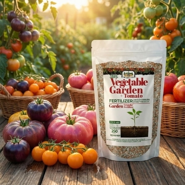 Old Cobblers Farm™ Wicked Growth Garden & Tomato Fertilizer (5lbs)