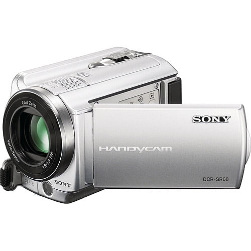 Sony Handycam SR68 Silver 80GB Hard Disk Drive Camcorder w/ 60x Optical