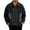 Dark Blue, variant on Men's Vintage Washed Denim Trucker Jacket Casual Drop Shoulder Chambray Button Down Shacket for Fall Winter Outerwear Travel with Pockets, Dark Blue, M