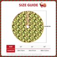 thumbnail image 2 of Fotbe Avocado Pattern Christmas Tree Skirt, Tree Skirts Plush Christmas Decorations, Christmas Tree Skirts Xmas Decorations Holiday Party Decor-48", 2 of 6