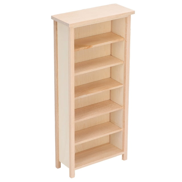 Dollhouse Bookshelf Dollhouse Miniature Bookshelf Dollhouse Book Cabinet Dollhouse Decoration Furniture 1:12 Scale Dollhouse Miniature Bookcase Simulation Dollhouse Decoration