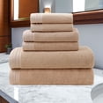 thumbnail image 6 of Teekeriyw 6-Pack Yellow Cotton Bath Towel Set, Super Absorbent Bath Towel & Washcloth for Face and Body, Soft Breathable Quick-Dry Fabric, Multi-Scene Travel Outdoor Home Use, Great Gift for Family, 6 of 6
