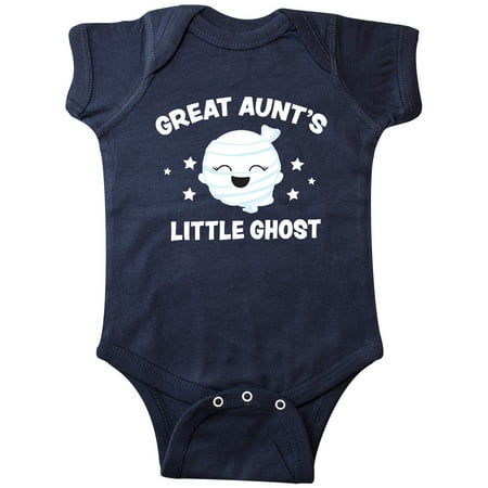 

Inktastic Cute Great Aunt s Little Ghost with Stars Gift Baby Girl Bodysuit