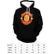 thumbnail image 1 of ZHAOCHENG Sudadera con capucha del Manchester United, sudadera holgada unisex, 1 of 3