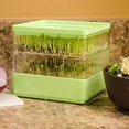 thumbnail image 2 of Gardens Alive! Deluxe Seed Sprouter Growing Kit - Includes 2 tiered sprouter and 4 oz. pack of Sprout Seeds, 2 of 9