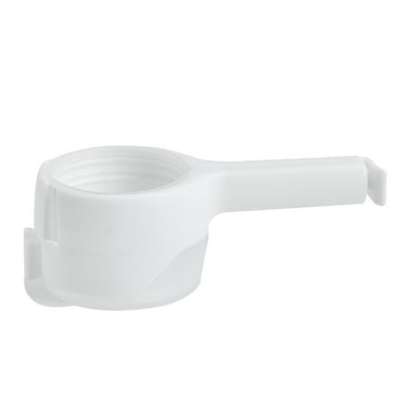 

2Pcs Kitchen Gadgets Seal Pour Cap Clip Food Storage Clamp Snack Sealing Clip Fresh Keeping Sealer Plastic Food Saver WHITE