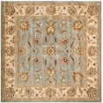 thumbnail image 2 of SAFAVIEH Royalty Wenona Traditional Wool Area Rug, Blue/Beige, 7' x 7' Square, 2 of 5