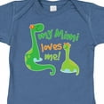 thumbnail image 4 of Inktastic My Mimi Loves Me Grandson Dinosaur Boys Baby Bodysuit, 4 of 5