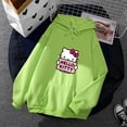 thumbnail image 3 of Sudadera con capucha de dibujos animados Sanrio Hello-Kitty para mujer, sudadera de moda coreana para niñas, ropa modelo de primavera y otoño, ropa informal de manga larga, 3 of 5