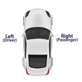 thumbnail image 2 of 2Pcs Headlight Washer Jet Cover Cap Front Bumper Headlamp Washer Cover for A8 S8 2005-2010 4E0955281AA, 2 of 5