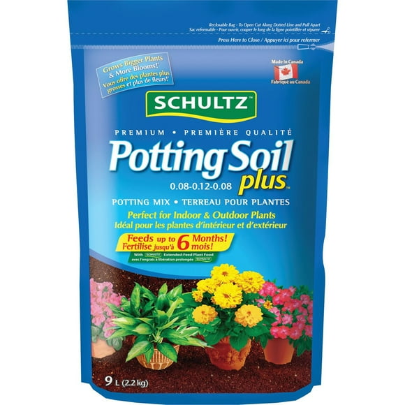 Schultz Potting Soil Plus 9L, Potting Mix