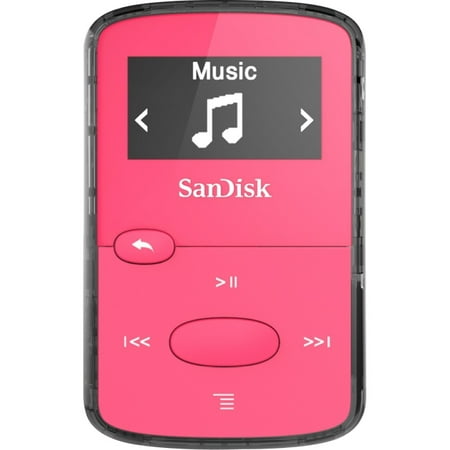 SanDisk SDMX26-008G-G46P 8 GB Flash MP3 Player - FM Tuner - Battery Built-in - microSD - AAC, MP3, WMA, WAV, Ogg Vorbis, Audible, FLAC - 18