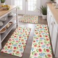 thumbnail image 2 of Pioneer Flower Floral Print Pattern Kitchen Rugs Sets Of 3,Kitchen Runner Rugs Non Skid Washable,Decorative Kitchen Floor Mats for Kitchen,Sink,Laundry,17X30 Inch + 17X47 Inch + 17X59 Inch, 2 of 6