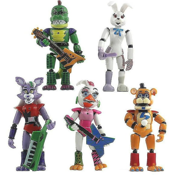 The 5.5-inch Teddy Bears Midnight And Five Nights Are Illuminated In Freddys Security Breach And The Doll-1