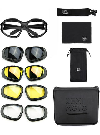 Motorcycle Sunglasses Interchangeable Lens