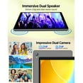 thumbnail image 3 of FITIFUN Android 14 Tablet 10 inch Tablets, 4GB RAM 32GB ROM 1TB Expand, Quad-core, HD Display, WiFi, Dual Camera,Gray, 3 of 8