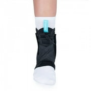 Ossur FormFit Black Ankle Brace with Figure 8 Lace Up for Either Foot