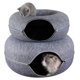 thumbnail image 2 of Donut Shaped Cat Bed luluhut An interesting Store Round, 2 of 11