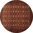 thumbnail image 1 of Ahgly Company Indoor Round Persian Brown Traditional Area Rugs, 8' Round, 1 of 4