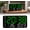 Black Shell Green Light, variant on LED Digital Wall Clock 8.5 Inch Display Date Week Temp DST Dual Alarm 12 24Hr for Living Room Bedroom ClassroomWhite Shell Orange Light