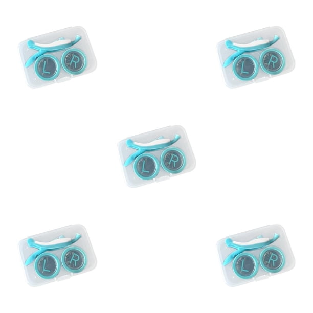 Toystoory Estuche para lentes de contacto Caja portaobjetos de almacenamiento Contenedor con pinzas Type2 NO2 Toystoory CBP192612