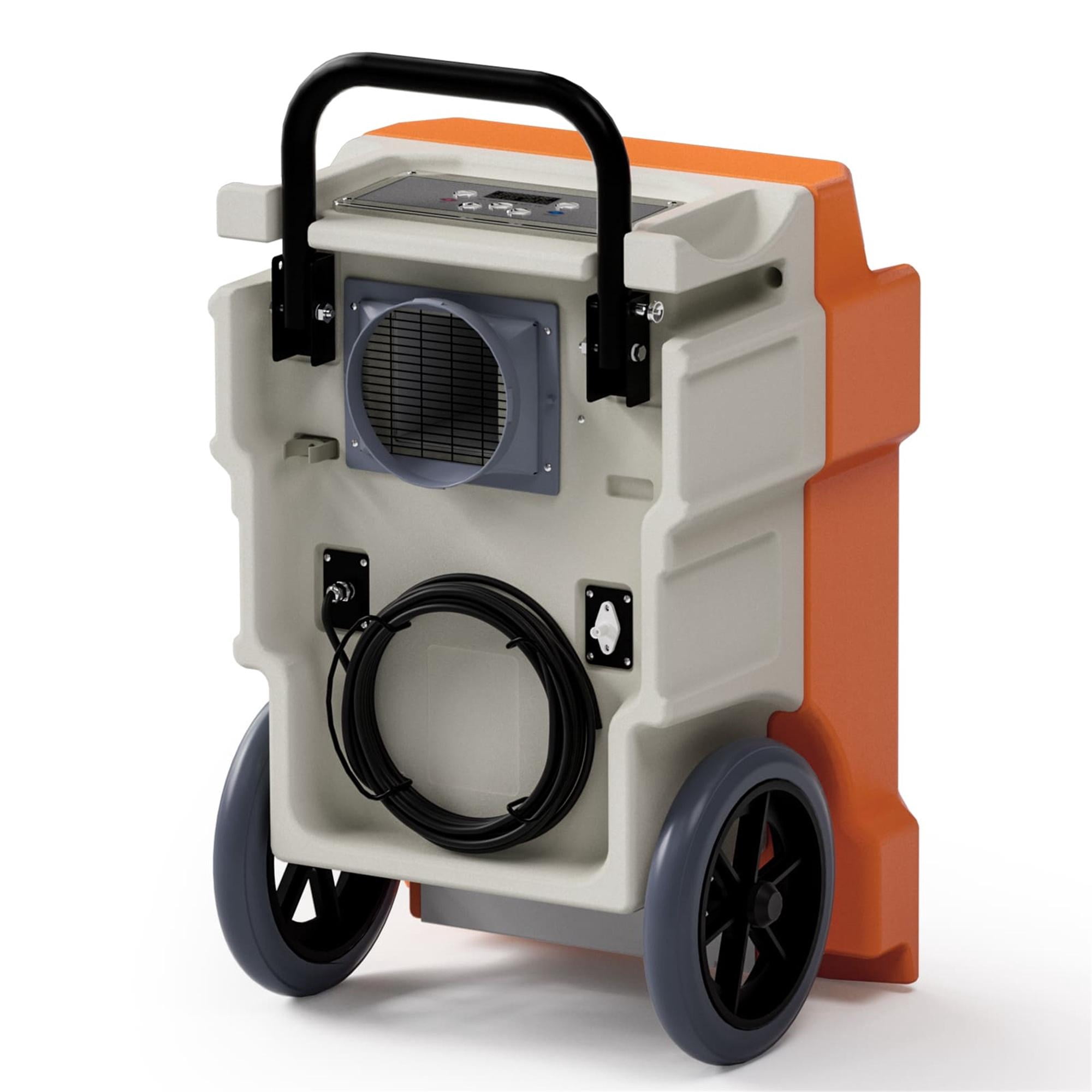 APTOOK 190 Pints Commercial Dehumidifier with Pump, Dehumidifier for Basements, Large Industrial Dehumidifier with Drain Hose, up to 7,500 Sq. Ft, Intelligent Control, 24 Hour Timer