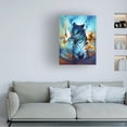 thumbnail image 2 of Trademark Fine Art 'Tiger Fish' Canvas Art by JoJoesArt, 2 of 4