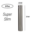 thumbnail image 2 of Slimmest Bouteille d'Eau, Acier Inoxydable 304, 10oz Ultra, Design Mince, Argent, 2 of 6