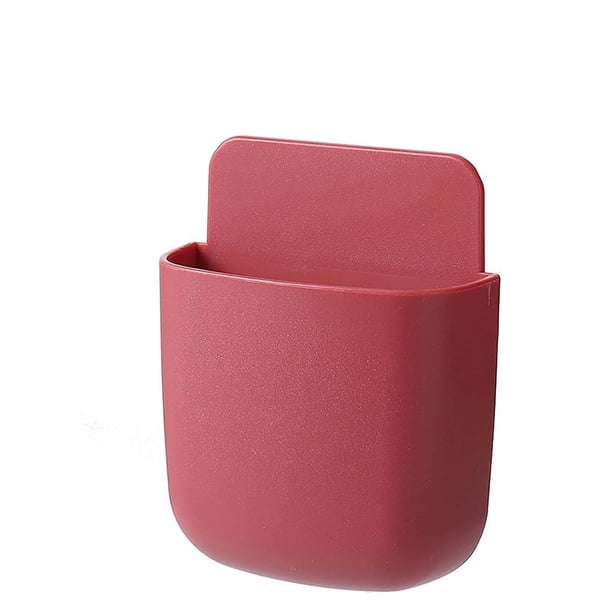 6PCS Soporte para mando a distancia - Montaje en pared, autoadhesivo, para guardar TV y teléfono