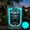Blue, variant on Colorful Glow-in-the-Dark Garden Stones Night Guide Luminous Pebbles Rainbow Glow in the Dark Stepping Rocks Outdoor Landscaping Decor Glowing Stones Fish Tank Aquarium Decorations