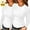 Bm-02-3 White White, variant on Women Long Sleeve Top Casual Basic Slim Knit Ribbed T Shirt