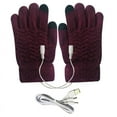 thumbnail image 5 of USB Electric Heated Gloves Heating Winter Thickened Full Fingers Gloves Touchscreen Gloves For Men Women Outdoor Hand Warmer Mitten Hand Gloves USB Hand Warmer Gloves for Typing Warm Laptop Glove, 5 of 7