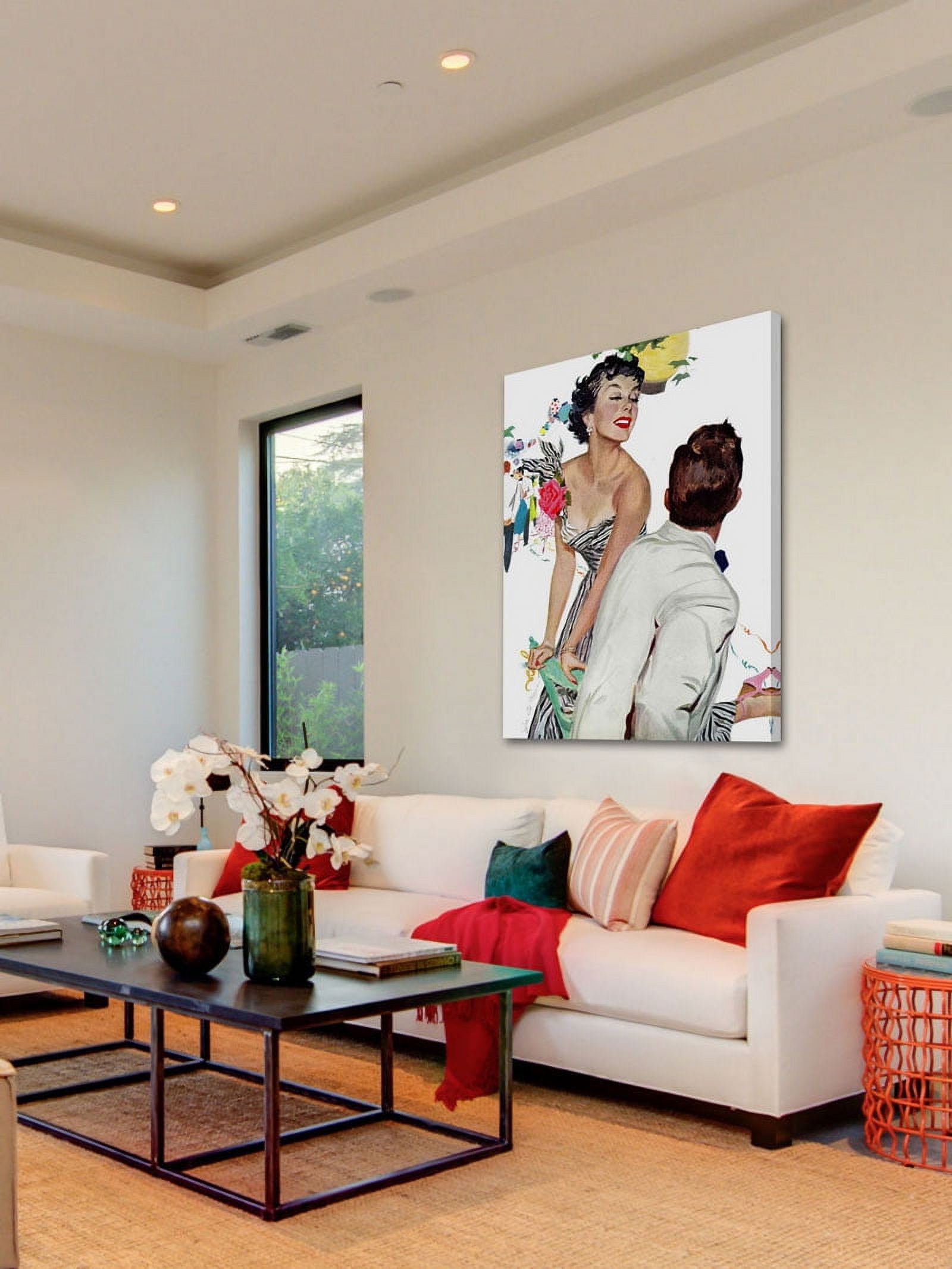 Marmont Hill "I Want a Man" by Joe de Mers Painting Print on Canvas