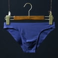 thumbnail image 2 of Calzoncillos sin costuras para hombre, de seda de hielo, de cintura baja, de una pieza, sin costuras, de secado rápido, para jóvenes, 2 of 6