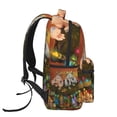 thumbnail image 4 of Breeding My Singing Monsters Island Backpack Shoulders Laptop Daypack Student School Bag Satchel Bookbag Unisex Travel Bag Rucksack Knapsack, 4 of 6