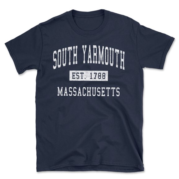 South Yarmouth Massachusetts Classic Established Men's Cotton T-Shirt