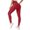 Red, variant on Women's Seamless Butt Lifting High Waisted Yoga Pants, Tummy Control Firming Peach Hip Leggings for Workout, for Running, Yoga or Gym Training in Summer Blue M