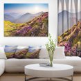 thumbnail image 1 of Fleurs Roses Magiques sur les Montagnes, 1 of 3