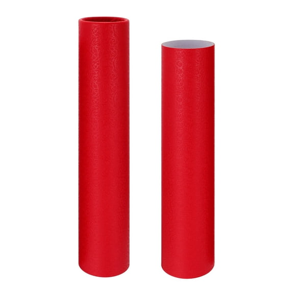 QIFULL Art Poster Transport Tubes Red Extendable 1Set